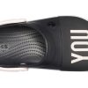 Sandale Crocs cu talpă groasă, neagră, unisex 205699-001
