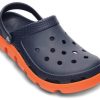 Sandale Crocs Duet de plajă Albastru Portocaliu 11991-487