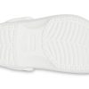 Sandale Crocs (GS) Classic Clog Stay Warm, ușoare, alb, gri „White Light Grey” 205977-11H