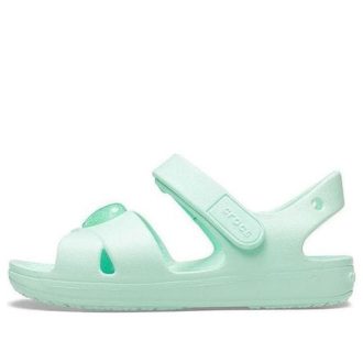 Sandale Crocs (GS) Classic cu bretele încrucișate „Verde mentă” 206245-3TI