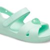 Sandale Crocs (GS) Classic cu bretele încrucișate „Verde mentă” 206245-3TI