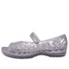 Sandale Crocs (GS) Isabella Glitter Peep Toe „Silver” 202602-040