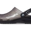 Sandale Crocs Jelly Crocs Transparent Black Unisex 206908-001