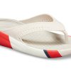 Sandale Crocs LiteRide Colorblock „Alb Roșu” 205625-6PL