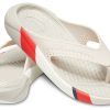 Sandale Crocs LiteRide Colorblock „Alb Roșu” 205625-6PL