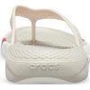 Sandale Crocs LiteRide Colorblock „Alb Roșu” 205625-6PL