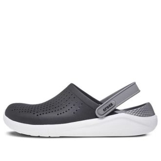 Sandale Crocs LiteRide Pantofi Negru Fum Gri Unisex 204592-05M