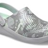Sandale Crocs LiteRide Printing Gri Verde 206491-3TO