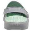 Sandale Crocs LiteRide Printing Gri Verde 206491-3TO