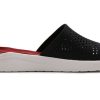 Sandale Crocs LiteRide „Roșu Negru Alb” 205183-066