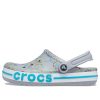 Sandale Crocs Printing Beach Unisex Gri Albastru „Grey Blue” 206232-0ES