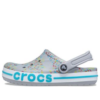 Sandale Crocs Printing Beach Unisex Gri Albastru „Grey Blue” 206232-0ES
