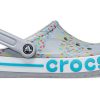 Sandale Crocs Printing Beach Unisex Gri Albastru „Grey Blue” 206232-0ES
