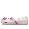 Sandale Crocs (PS) Lina Charm Flat Flowers roz pal 205529-6PI