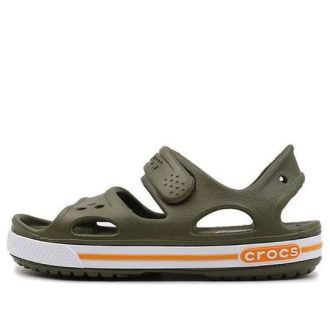 Sandale Crocs (PS) Plate Casual Verde Armată 14854-309