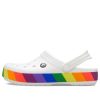 Sandale Crocs Rainbow White 206361-94S