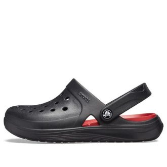 Sandale Crocs Reviva Beach Black Red 205852-0BU