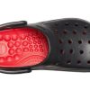 Sandale Crocs Reviva Beach Black Red 205852-0BU Sandale Crocs Reviva Beach Black Red 205852-0BU