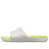 Sandale Crocs Reviva Broad Strap cu vârf rotund „Galben Alb” 205546-1CC