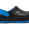 Sandale Crocs, rezistente la uzură, ușoare, confortabile, sport, unisex, negru, albastru, „Black Blue” 205237-49S Sandale Crocs, rezistente la uzură, ușoare, confortabile, sport, unisex, negru, albastru, „Black Blue” 205237-49S