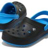Sandale Crocs, rezistente la uzură, ușoare, confortabile, sport, unisex, negru, albastru, „Black Blue” 205237-49S Sandale Crocs, rezistente la uzură, ușoare, confortabile, sport, unisex, negru, albastru, „Black Blue” 205237-49S