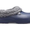 Sandale Crocs Stay Warm Cosy rezistente la uzură, unisex, albastre 204563-4HE Sandale Crocs Stay Warm Cosy rezistente la uzură, unisex, albastre 204563-4HE
