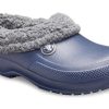 Sandale Crocs Stay Warm Cosy rezistente la uzură, unisex, albastre 204563-4HE Sandale Crocs Stay Warm Cosy rezistente la uzură, unisex, albastre 204563-4HE
