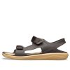 Sandale Crocs Swiftwater Light Cozy Sports Coffee 206526-2I1 Sandale Crocs Swiftwater Light Cozy Sports Coffee 206526-2I1