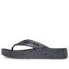 Sandale Crocs (WMNS) Baya Platform Glitter Flip „Negru” 208463