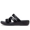 Sandale Crocs (WMNS) Boca cu bretele „Negru” 207645-001