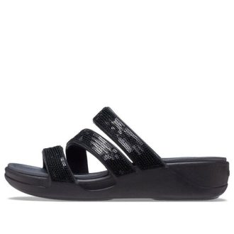 Sandale Crocs (WMNS) Boca cu bretele „Negru” 207645-001