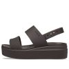 Sandale Crocs (WMNS) Brooklyn Croco Low Espresso „Maro” 208585-206