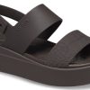 Sandale Crocs (WMNS) Brooklyn Croco Low Espresso „Maro” 208585-206