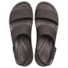 Sandale Crocs (WMNS) Brooklyn Croco Low Espresso „Maro” 208585-206
