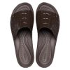 Sandale Crocs (WMNS) Brooklyn Croco Shine Slide „Espresso” 209253-206