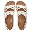Sandale Crocs (WMNS) Brooklyn cu bretele albe 206751-159