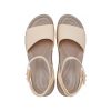Sandale Crocs (WMNS) Brooklyn cu curea la gleznă „Cream White Brown” 209406-2DS