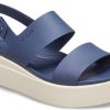 Sandale Crocs (WMNS) Brooklyn cu talpă groasă Albastru Gri „Blue Grey” 206453-46K Sandale Crocs (WMNS) Brooklyn cu talpă groasă Albastru Gri „Blue Grey” 206453-46K
