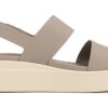 Sandale Crocs (WMNS) Brooklyn cu talpă groasă, gri 206453-15W