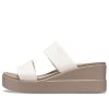 Sandale Crocs (WMNS) Brooklyn Lightweight Mushroom Gri 206219-16T