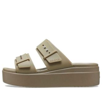 Sandale Crocs (WMNS) Brooklyn Low „Kaki” 207431 Sandale Crocs (WMNS) Brooklyn Low „Kaki” 207431
