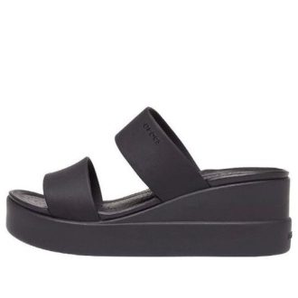 Sandale Crocs (WMNS) Brooklyn ușoare negre 206219-060