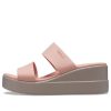 Sandale Crocs (WMNS) Brooklyn ușoare roz pal 206219-6RL