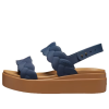 Sandale Crocs (WMNS) Brooklyn Woven Wedge „Blue Brown” 209977-410