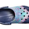 Sandale Crocs (WMNS) Classic Clog Liberty London Beach Deep Blue 206447-410 Sandale Crocs (WMNS) Classic Clog Liberty London Beach Deep Blue 206447-410