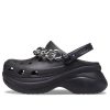 Sandale Crocs (WMNS) Classic Clog Retro Negru Argintiu 206662-067 Sandale Crocs (WMNS) Classic Clog Retro Negru Argintiu 206662-067