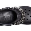 Sandale Crocs (WMNS) Classic Clog Retro Negru Argintiu 206662-067 Sandale Crocs (WMNS) Classic Clog Retro Negru Argintiu 206662-067