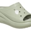 Sandale Crocs (WMNS) Crush High Shine „Verde deschis” 209648-3VS