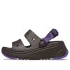 Sandale Crocs (WMNS) Hiker Xscape „Espresso Neon Purple” 208181-2A0