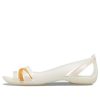 Sandale Crocs (WMNS) II Flat White Orange 204912-12U Sandale Crocs (WMNS) II Flat White Orange 204912-12U